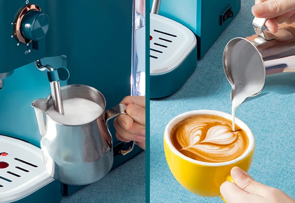 espresso machine with cold milk frother